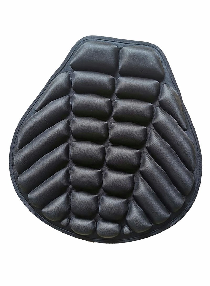 SYOSI Motorcycle Gel Seat Pad, Motorcycle Seat Cushion, Pressure Relief Seat Pad Protector for Cruiser Touring Saddles  - Image 1