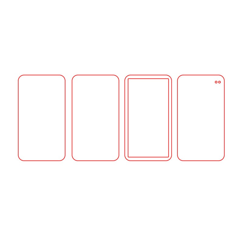 Set of 4 DIY Acrylic Brick Frame Plates for Children Handmade Display Size 4 - Image 2