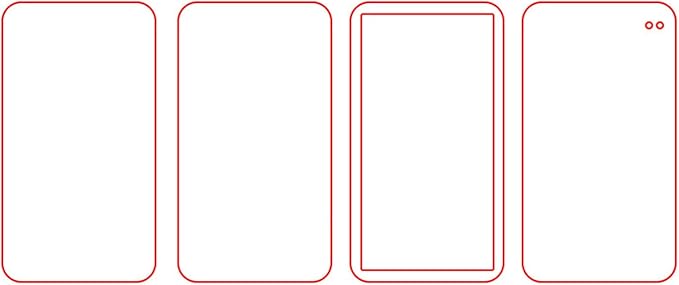 Set of 4 DIY Acrylic Brick Frame Plates for Children Handmade Display Size 4 - Image 1