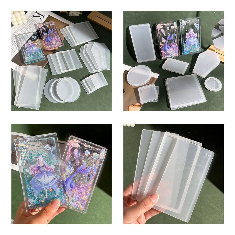 Set of 4 DIY Acrylic Brick Frame Plates for Children Handmade Display Size 4 - Image 3