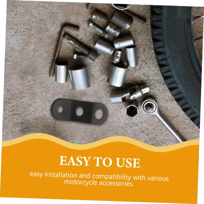 Motorcycle Brake Clutch Fluid Reservoir Holder Universal Metal Oil Cup Bracket - Image 5