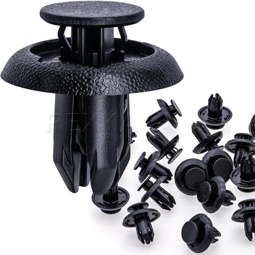 Rexka ركسكا 30 قطعة واقي طين واقي رذاذ غطاء مصد Clip Fastener Rivet ل B45A-56-146A مازدا 3، 5، 6، CX-3، CX-5، CX-9 و MX-5 مياتا تويوتا سايون 90118-WB048 - Image 1