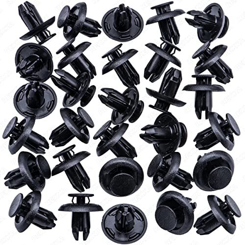 Rexka ركسكا 30 قطعة واقي طين واقي رذاذ غطاء مصد Clip Fastener Rivet ل B45A-56-146A مازدا 3، 5، 6، CX-3، CX-5، CX-9 و MX-5 مياتا تويوتا سايون 90118-WB048 - Image 5