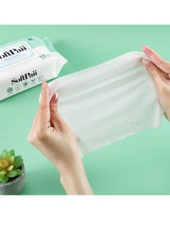 Softpaii 30% thicker Baby Wipes,72s x 6 Packs(432 wipes),Pure Water Baby Wipes for Baby,Multi Purpose Cleaning Baby Wet Wipes for Sensitive Skin  - Image 4