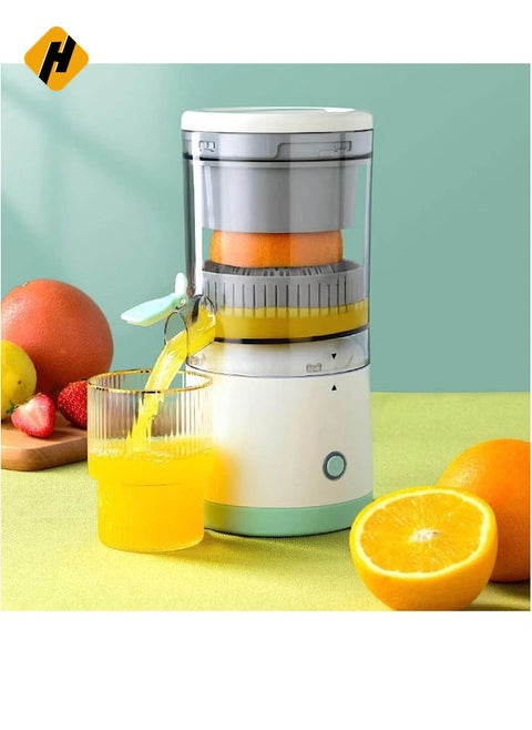 Portable Electric Citrus Juicer, Rechargeable Orange Juicer Squeezer, Household Small Citrus Juicer, Multifunctional Juicer Machines for Grapefruit Lime Pomegranate with USB