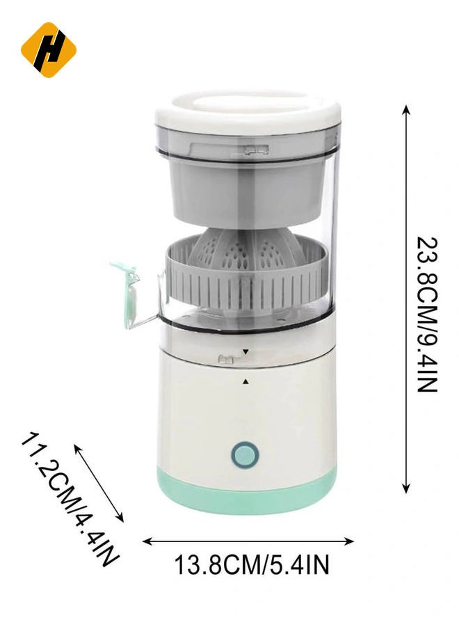 Portable Electric Citrus Juicer, Rechargeable Orange Juicer Squeezer, Household Small Citrus Juicer, Multifunctional Juicer Machines for Grapefruit Lime Pomegranate with USB