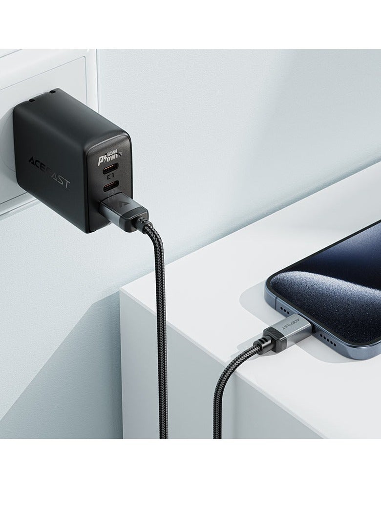 ACEFAST C20-04 USB-A to USB-C charging data cable. - Image 3