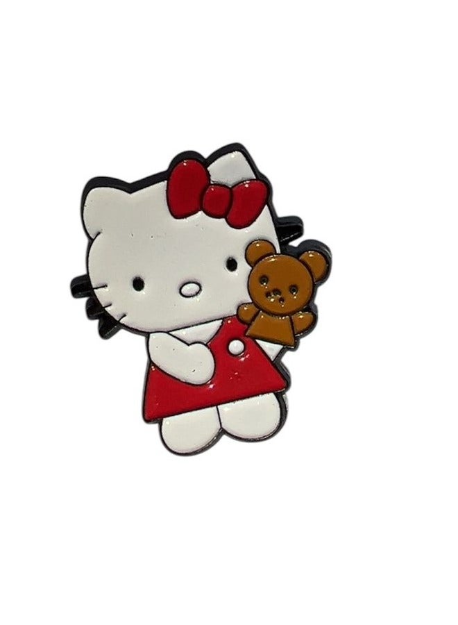Lulu Kitty 3D Metal Sticker (1pc) – Symbol of Cuteness, Joy, and Playful Charm - Image 2