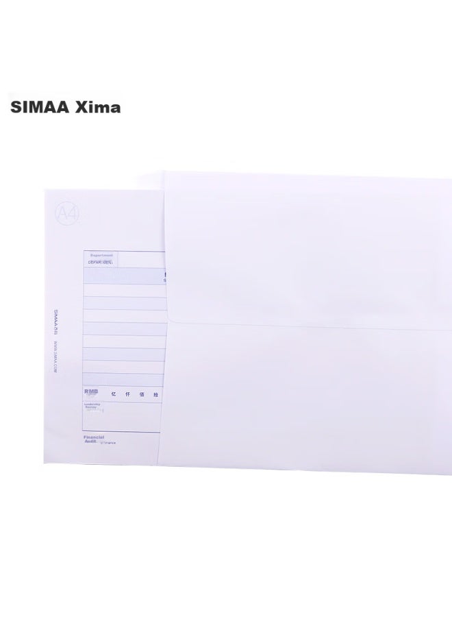 Simaa [Lowest Price Online] Simaa No. 9 White A4 Large Envelope, 40 Sheets/Pack File Folder, Standard Postal Envelope 324*229Mm, Salary Envelope Invoice Folder, 6545 - Image 3