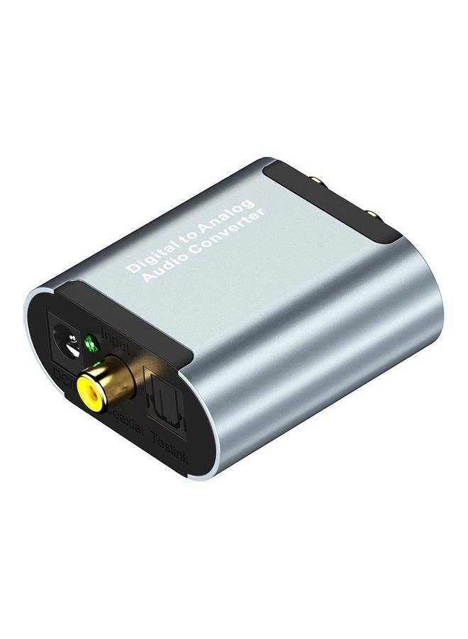 NIBEMINENT Digital to Analog Audio Converter Grey/Black  - Image 1