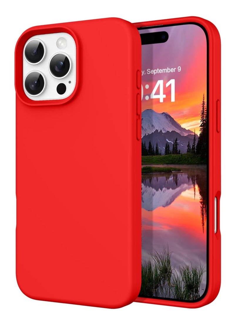 BORTONY iPhone 16 Pro Case Silicone Case Cover Durable and Anti Scratch Shockproof iPhone 16 Pro Cover 6.3 inch - Image 1