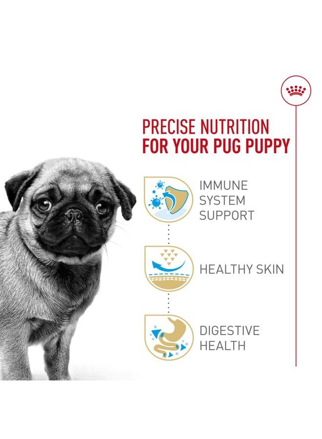 Royal Canin Pug Puppy Breed Specific Dry Dog Food, 2.5 lb bag - Image 3