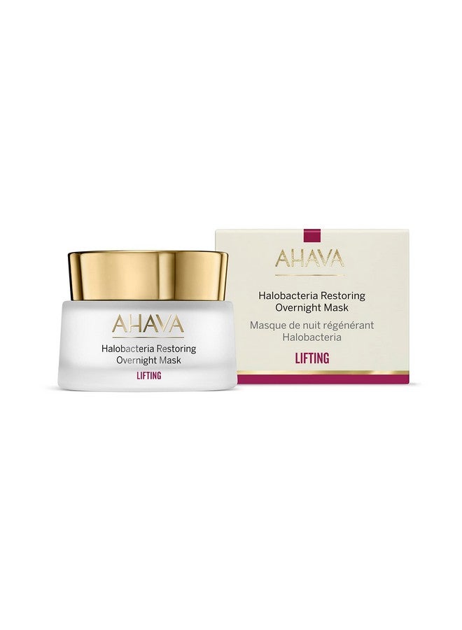 AHAVA Halobacteria Restoring Overnight Mask Enhanced With Meadowfoam Seed Oil, Osmoter And Halobacteria Dna Found In The Depths Of Dead Sea, Lifts & Restores Skin'S Luminosity & Elasticity,1.7 Fl.Oz - Image 3