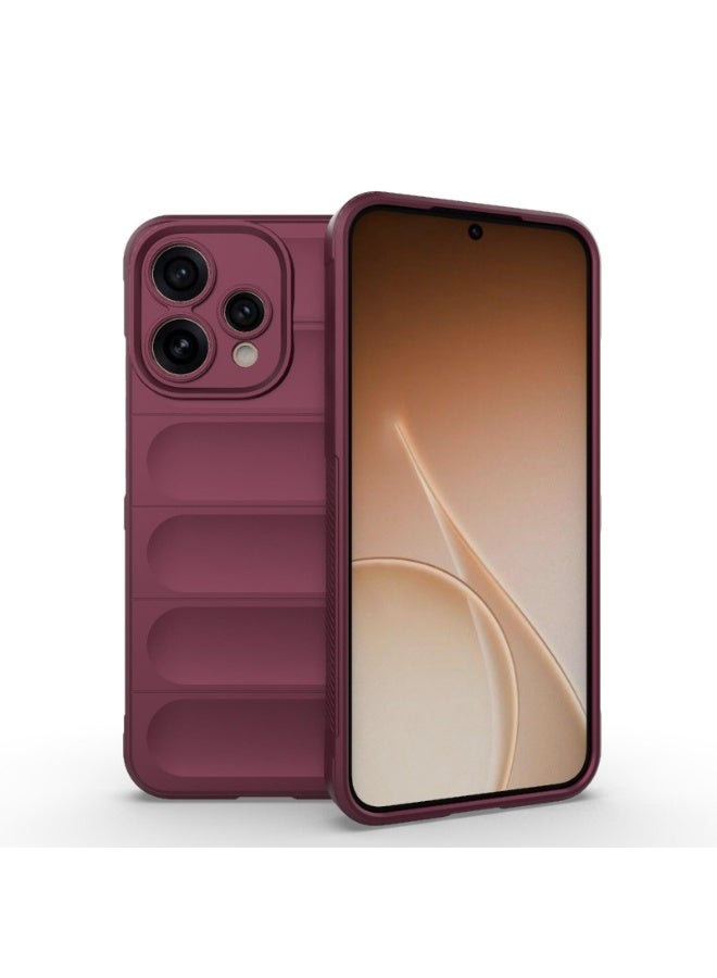 جراب موبايل ماجيك شيلد  سيليكون مضاد للصدمات وحمايه للكاميرا متوافق  Oppo Reno 15 5G (نبيتي) - Image 1