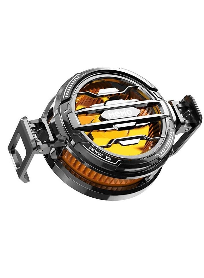 Memo Mobile phone Gaming portable Cooling Fan, 15W Fast Heat Dissipation System, Cooling pad, mini fan, Clip-on Design - Image 3
