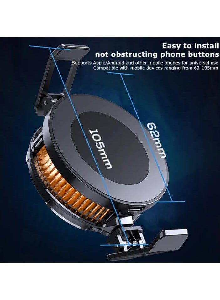 Memo Mobile phone Gaming portable Cooling Fan, 15W Fast Heat Dissipation System, Cooling pad, mini fan, Clip-on Design - Image 4