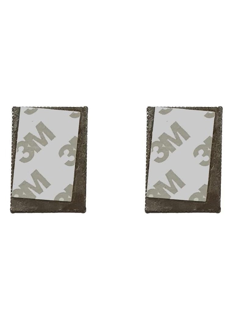 Fighter Gifts - Sultanate of Oman Passport design 2D Sticker Metal Badge 2 Pcs - Image 1