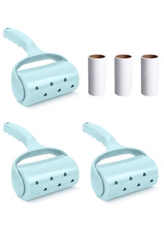 3pcs Sticky Rollers for Pet Hair Removal from Clothes, Extra Sticky Lint Roller, Reusable Suitable for Dust Lint Carpet Cat Dog Hairs on Clothes - Blue - pzsku/ZB806EA748B106FC2F4D5Z/45/_/1711371040/3ca19ed9-7685-4cde-aa44-01a66764b5af