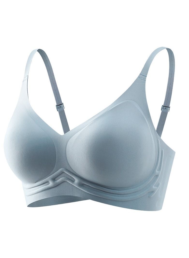 Loquat Women's Soft Pull Gathered Seamless Jelly Strip Bra  - Image 1