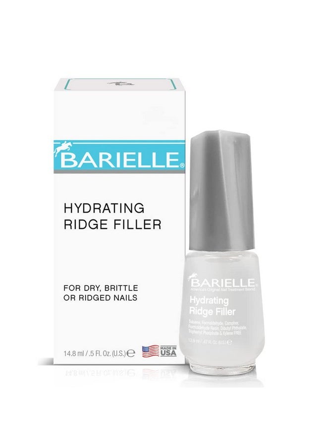 BARIELLE - Barielle Hydrating Ridge Filler Base Coat - Fills and Smooth Unsightly Nail Ridges, For Dry, Brittle or Ridged Nails 0.5 Ounce - Image 1