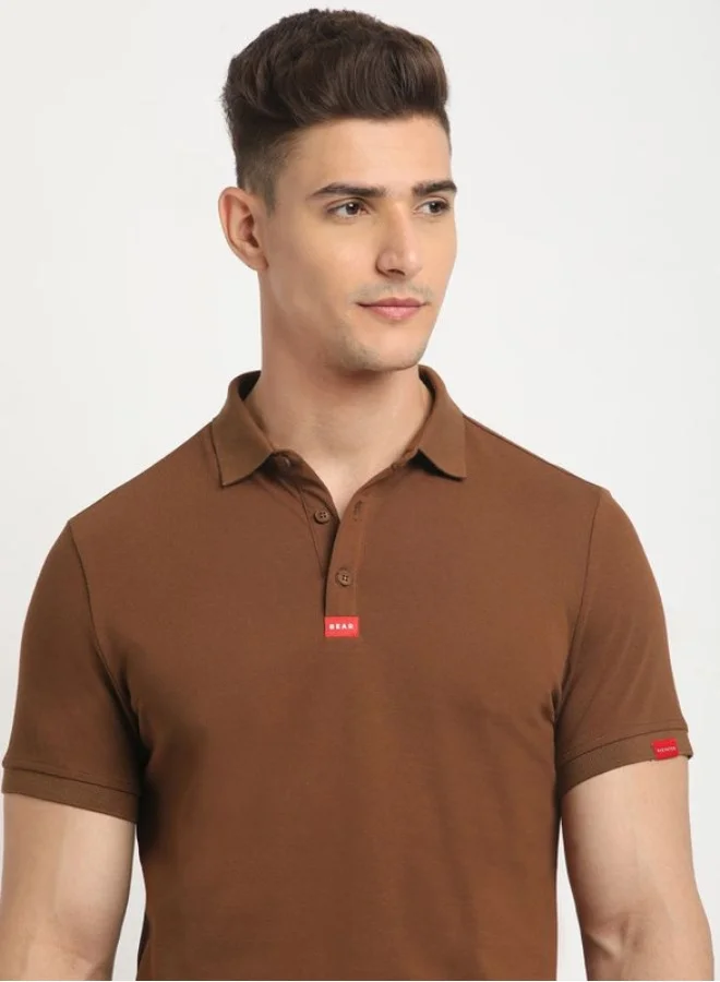THE BEAR HOUSE Men's Polo Shirt for Casual & Semi-Formal Wear | Classic Collar Neck T-Shirt | Comfortable, Stylish & Versatile for Office, Travel, Outings & Everyday Use