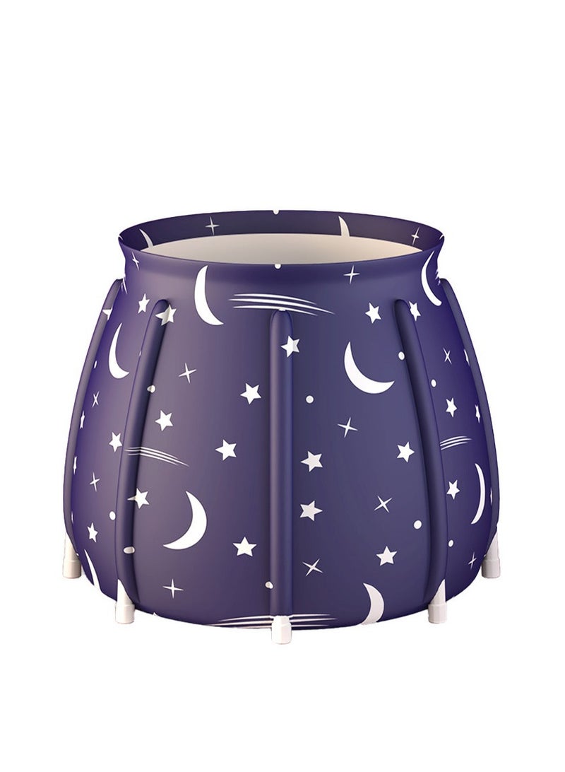 ميكسد طوي حوض الاستحمام ، حوض الاستحمام المحمولة الغمر ، صديقة للبيئة حوض الاستحمام للاستحمام ، رغوة ساخنة سميكة للحفاظ على درجة الحرارة - Image 1