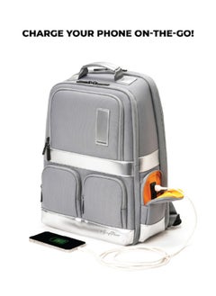 Mokobara MOKOBARA The Terra Work Backpack 25 Litre Premium Nylon 16" Unisex Laptop Backpack (Reflection Day), Silver  - Image 5