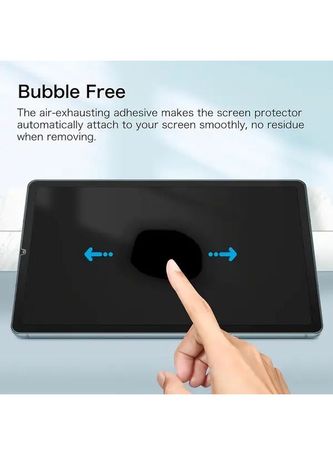 3 Pack Tempered Glass Screen Protector For Galaxy Tab S6 Lite 9H Hardness Anti Fingerprint - Image 5