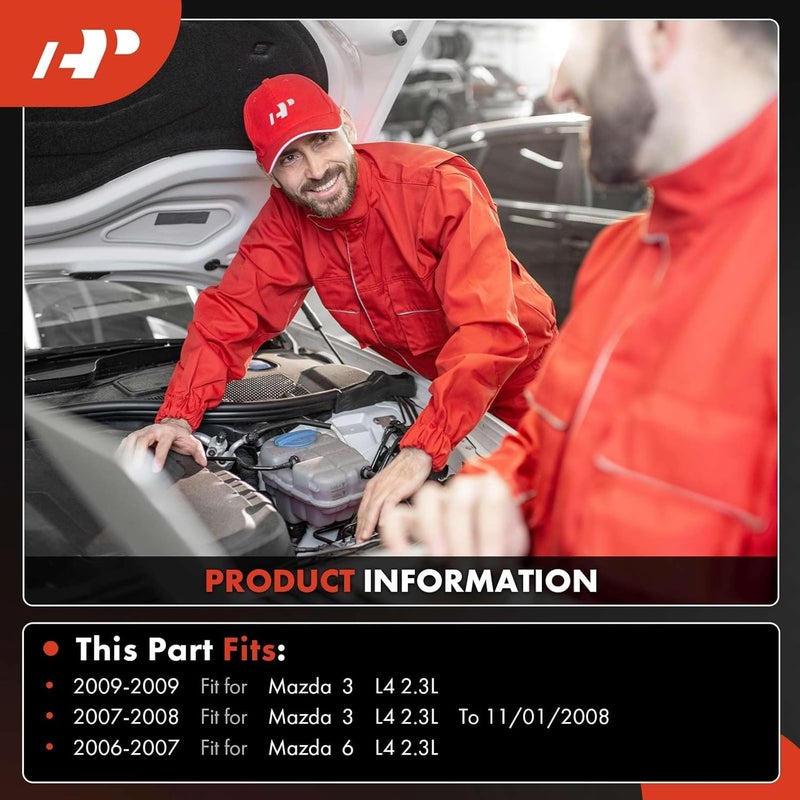 A-Premium A/C Compressor with Clutch for Mazda - Image 2