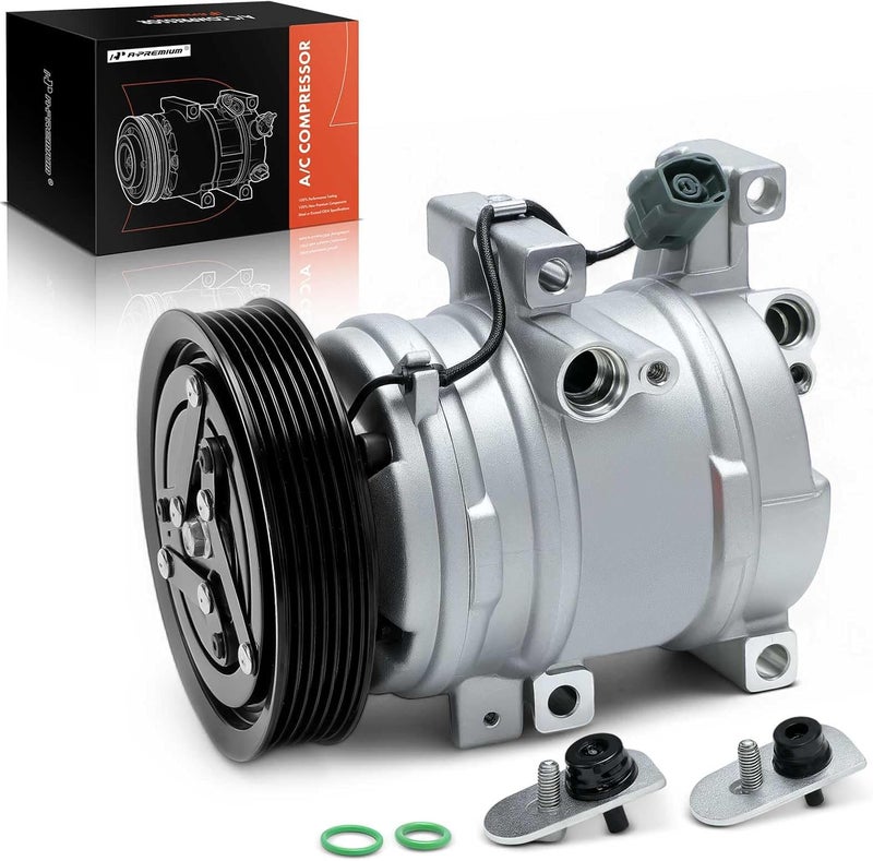 A-Premium A/C Compressor with Clutch for Mazda - Image 1