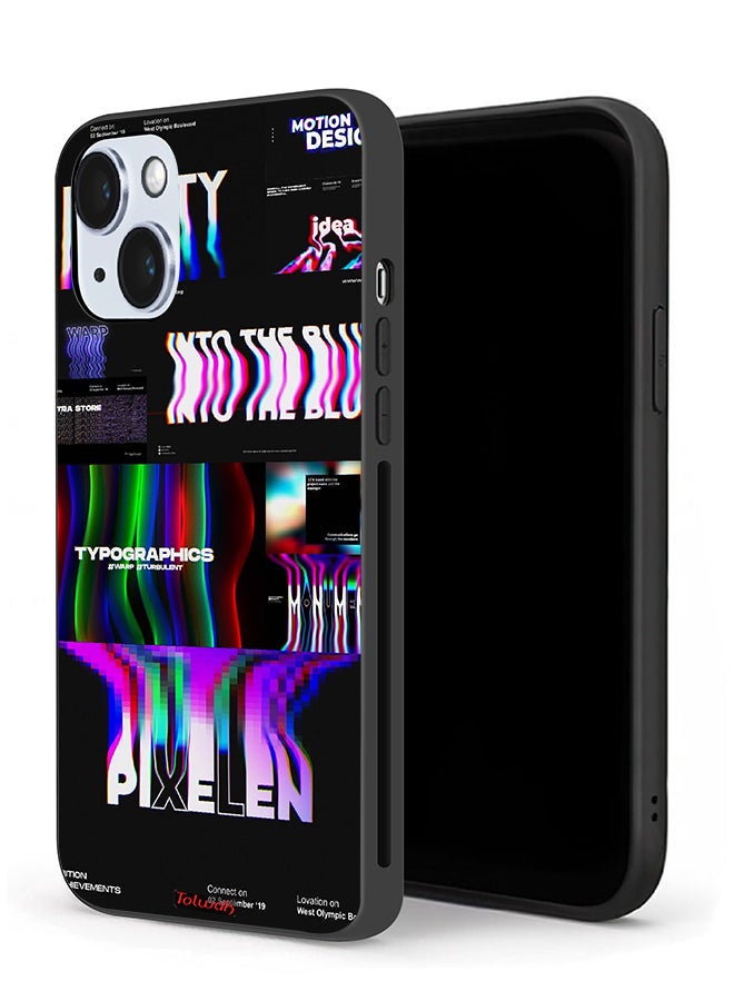 Tolwak Apple iPhone 14 Plus Protective Case Motion Design - Image 1