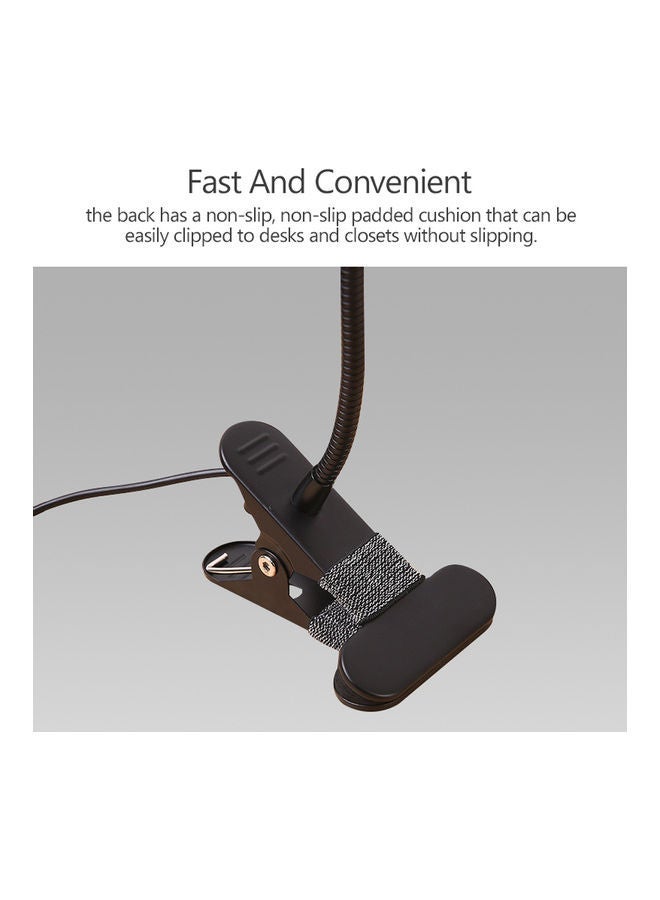 NIBEMINENT USB Connected Flexible LED Book Light Black - Image 2