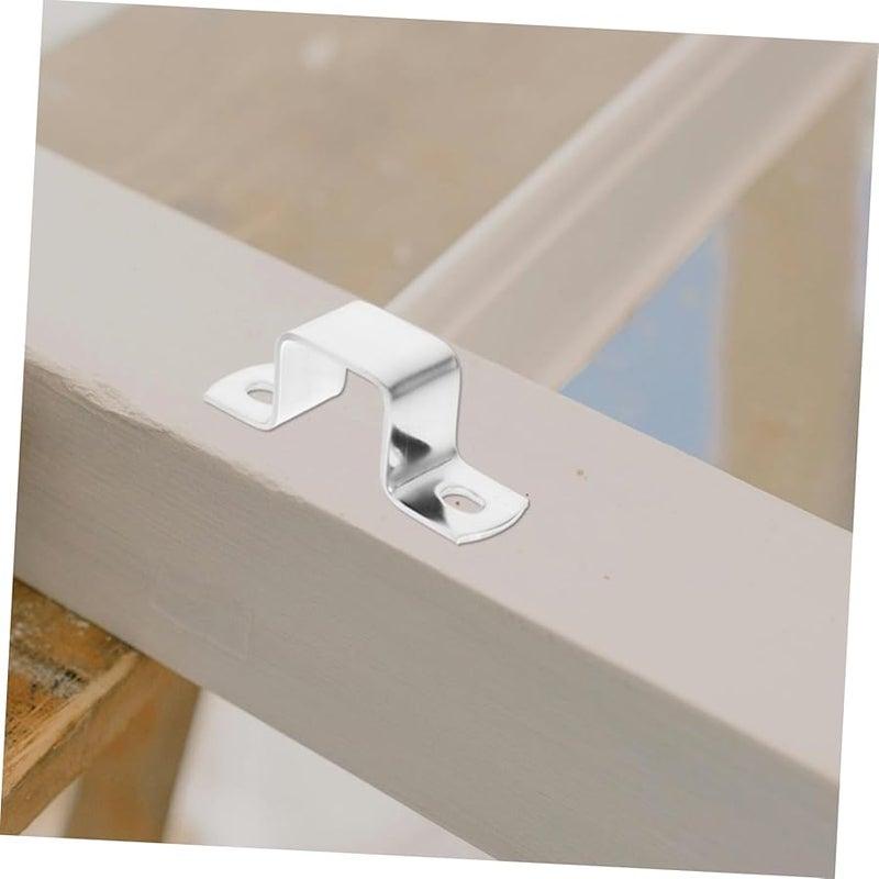 3 Pack U Shaped Bracket Clamps For Easy Installation Of Water Pipes Railings Indoor Outdoor Use - Image 5
