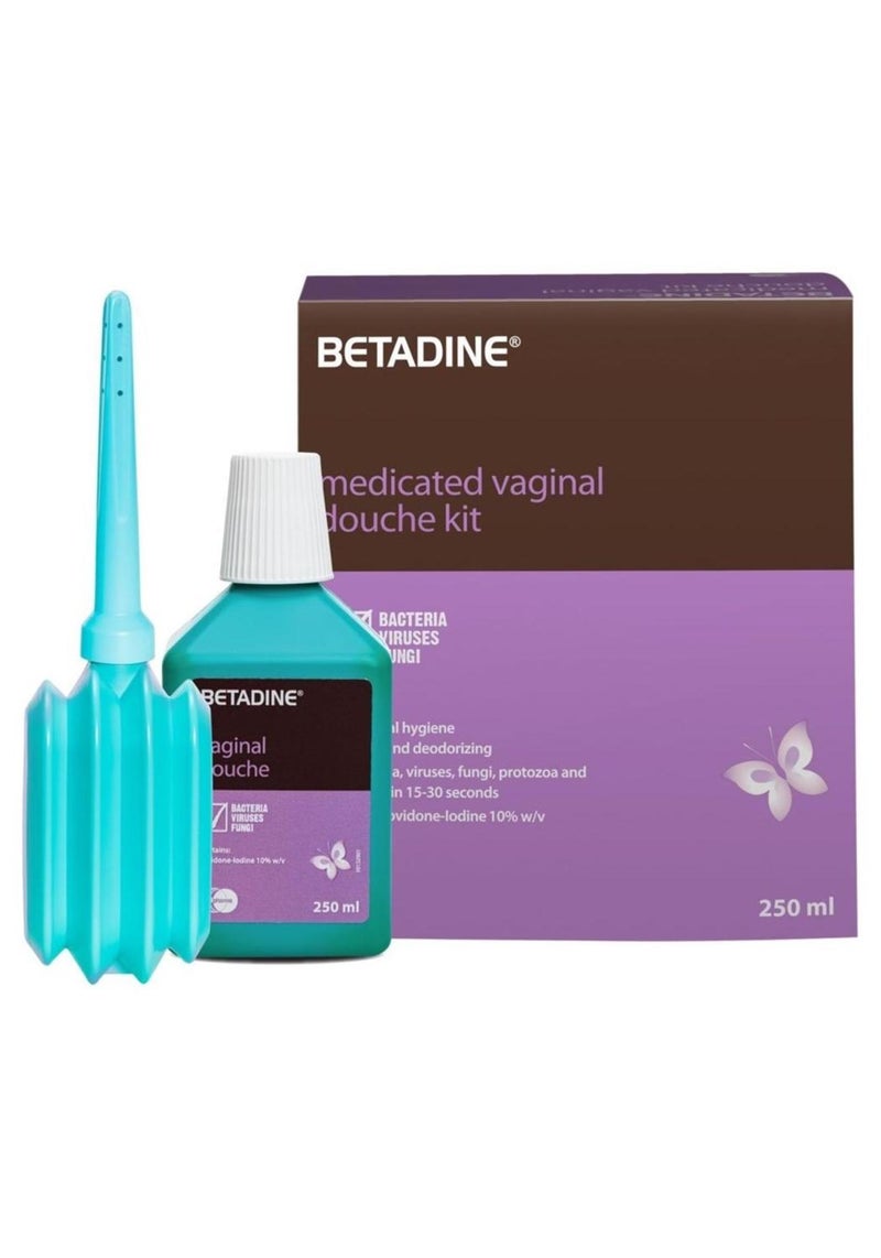 Betadine Medicated Feminine Douche Kit