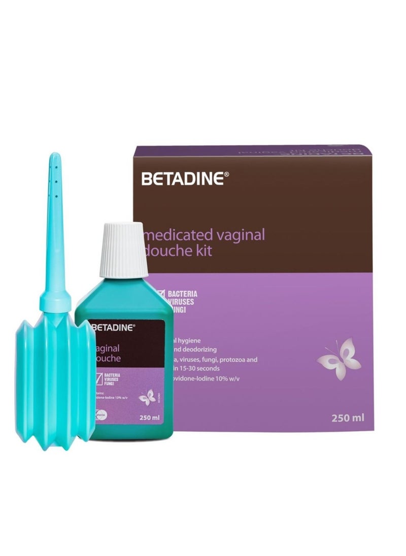 BETADINE - Medicated Feminine Douche Kit - Image 1