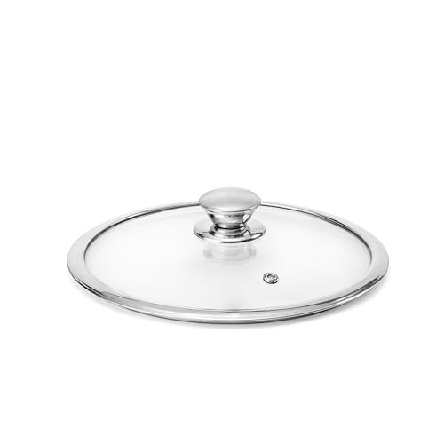 Punyami Triply Stainless Steel Cookware Set (3 Piece) - 22cm Kadai with Glass Lid & 24cm Fry Pan | Induction Friendly, No Chemical Coating, Heavy Duty Tri-Ply Bottom | 5 Years Warranty, Silver - Image 3