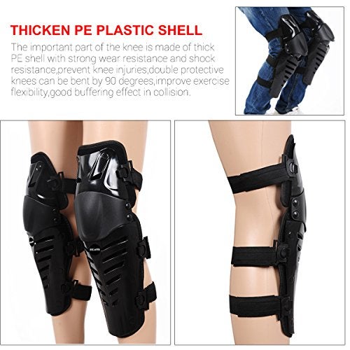 GES Knee Pads Motorcycle, Motorcycle Knee Protective Knee Shin Guards - Image 4