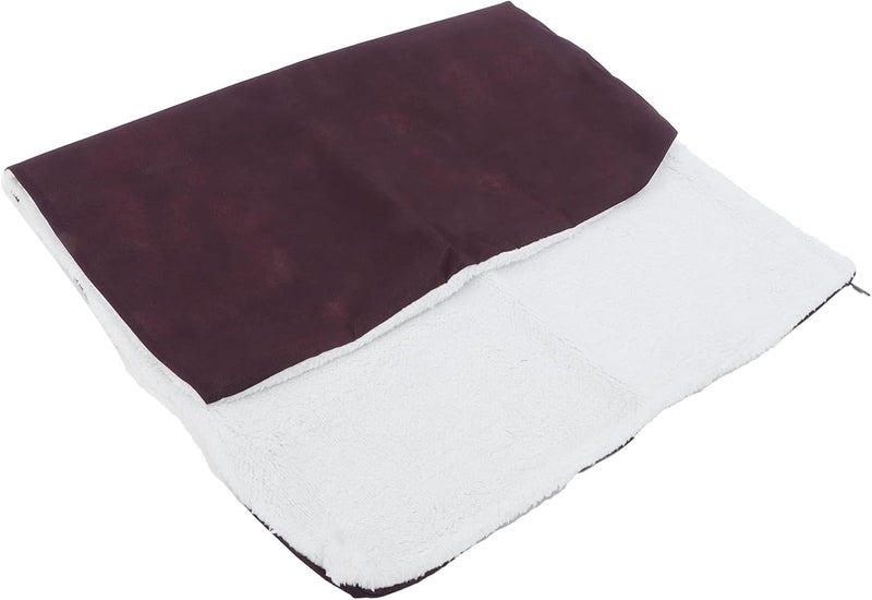 Pwshymi Pet Heating Pad Insulated Warm Blanket for Dog Kennel,Non Slip Detachable Pet Mat for Winter, White Velvet Pad for Dog, Cat (90X64CM) - Image 5