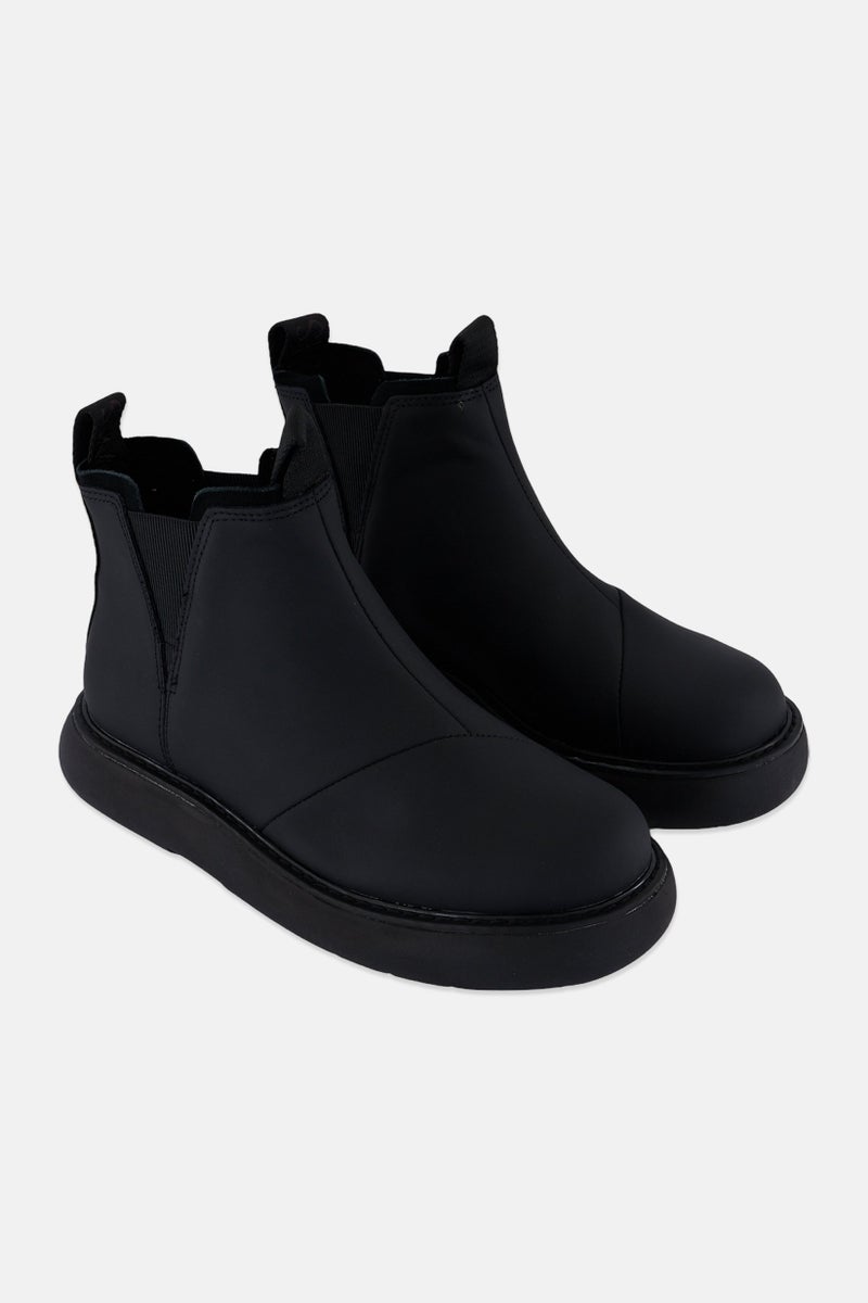 TOMS Women Alpargata Mallow Chelsea Slip On Shoes, Black - Image 1