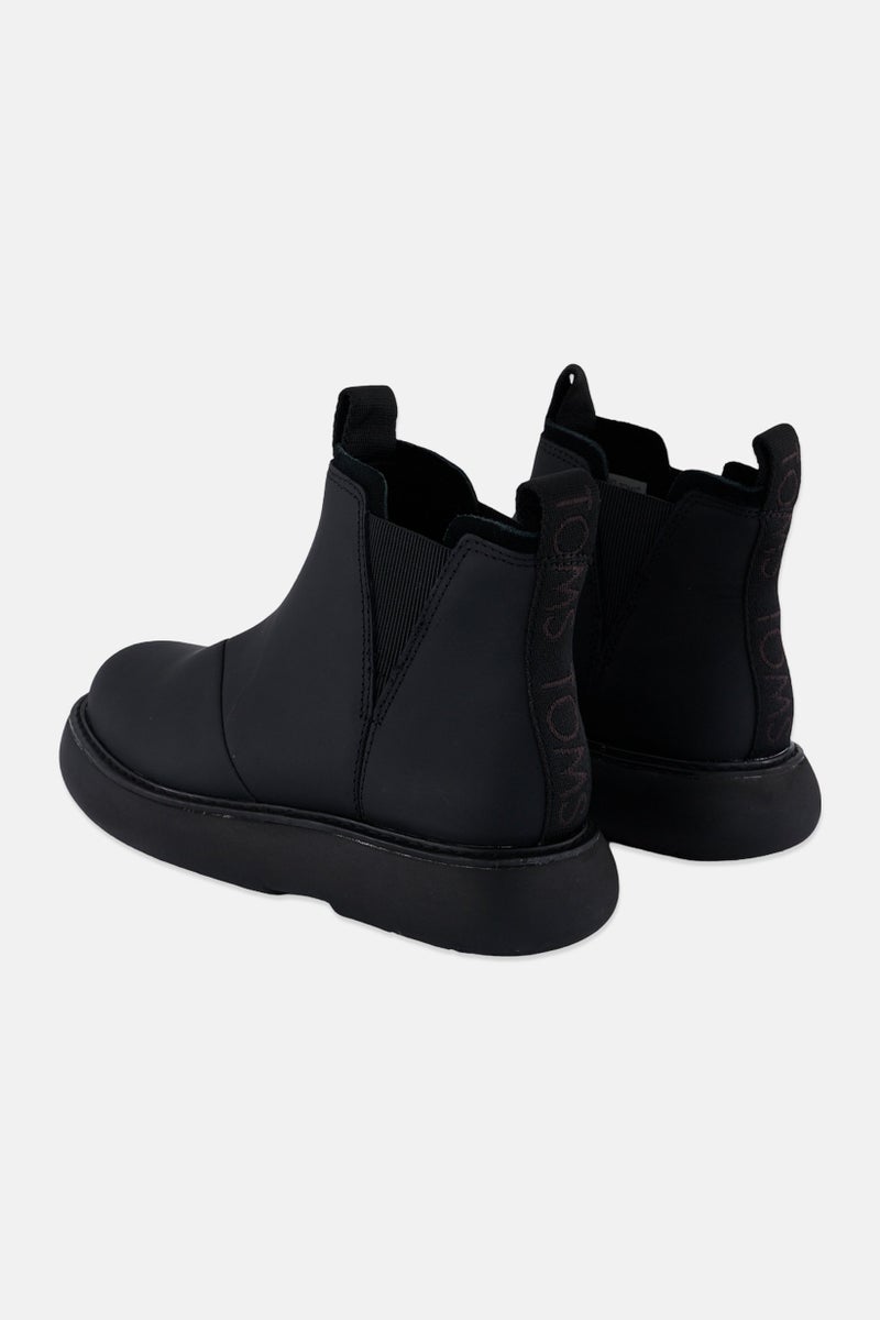 TOMS Women Alpargata Mallow Chelsea Slip On Shoes, Black - Image 2