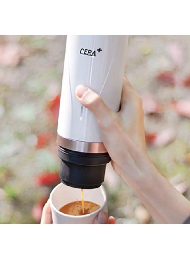 Cera+ Portable Mini Espresso Machine | Rechargeable Car Coffee Maker - Image 2