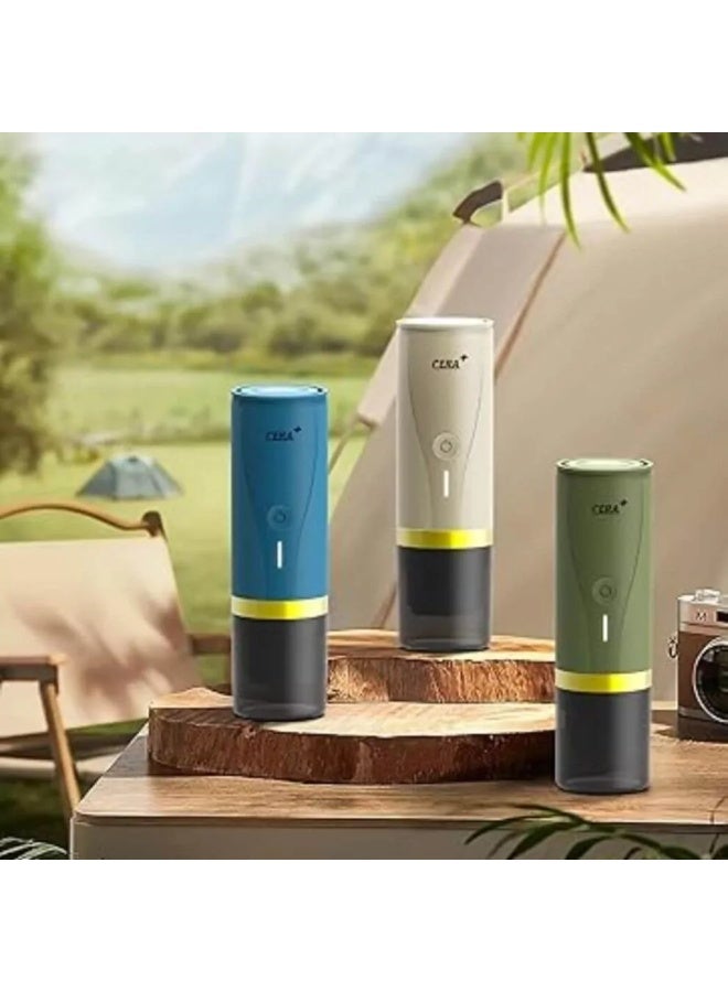 Cera+ Portable Mini Espresso Machine | Rechargeable Car Coffee Maker - Image 3