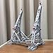 FULHOLPE Millenium Falcon Display Stand Vertical Holder Set DIY Display Bracket Building Blocks Kit for 75192 - Image 3