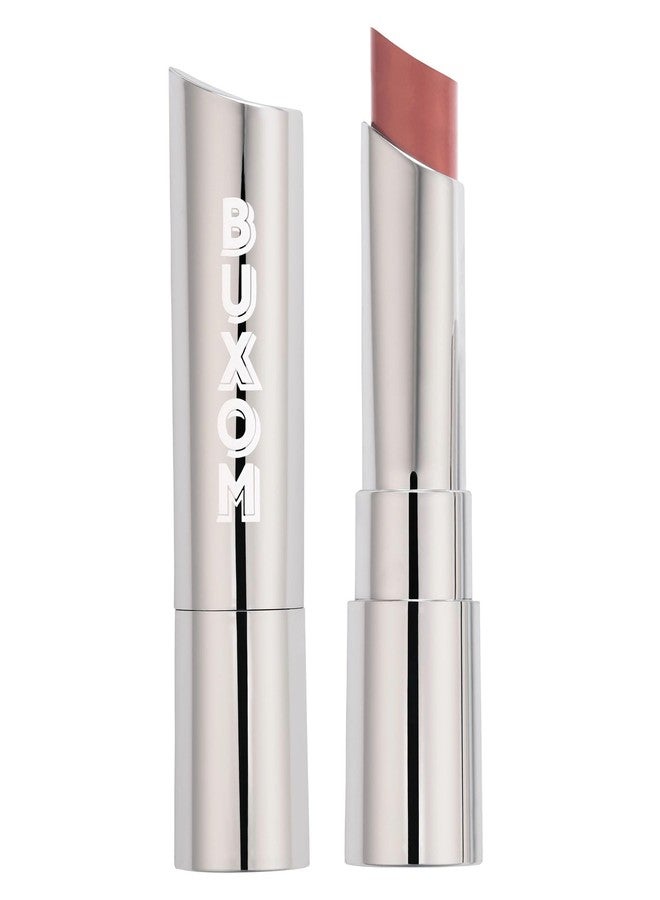 BUXOM Full-On Plumping Satin Lipstick, Juicy Peach - Image 1