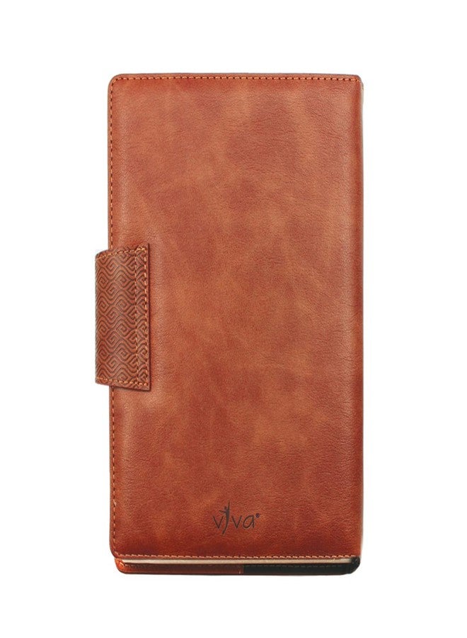 Viva CZAR Hard Bound Multidated Portfolio Diary A5 Note Book RULED 400 Pages 80 GSM Pack of 1 (TAN) - Image 5