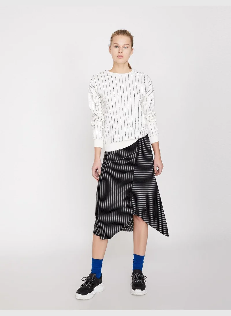 KOTON Printed Sweatshirt