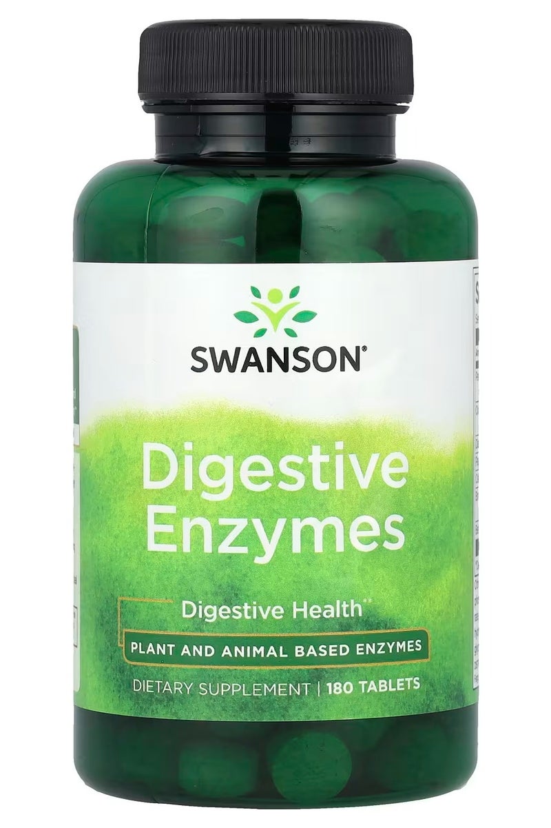 Swanson, Digestive Enzymes, 180 Tablets