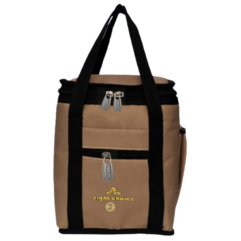 Right Choice Right Choice Lunch Bags Carry on Tote for School & Office (2004 Beige)  - Image 1