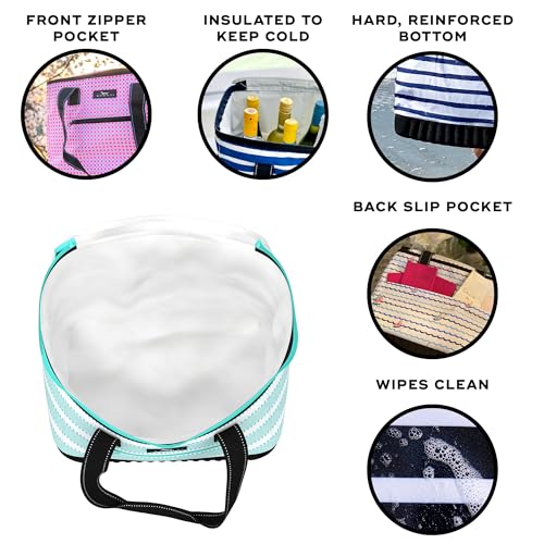 SCOUT The Stiff One Large Soft Lightweight Insulated Cooler with Hard Bottom Beach Family Travel Picnic Cooler - Image 3