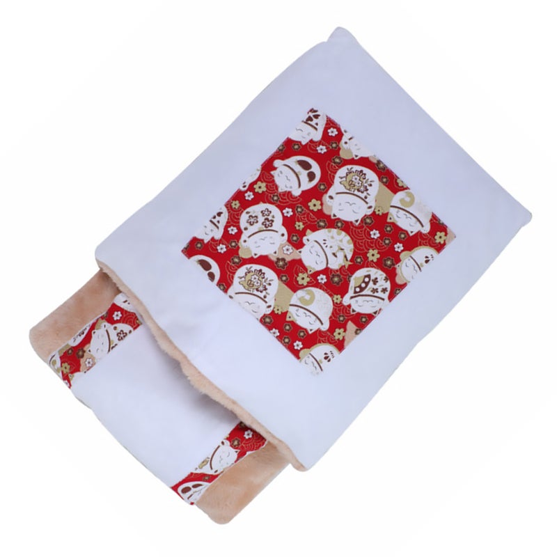 Japanese Style Lamb Cashmere Pet Bed Washable Warm Pet Kennel Cushion - Image 4